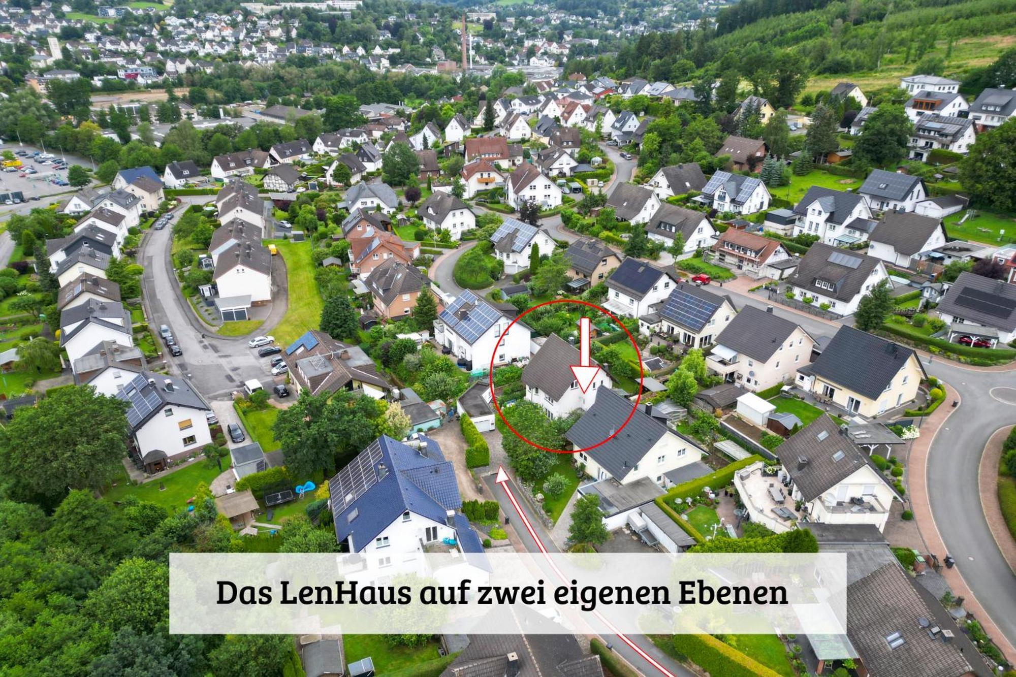 Lenhaus Mit Kamin & Garten - Ferienhaus Im Gruenen Sundern Exterior photo